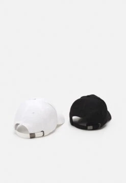 Pier One UNISEX 2 PACK - Czapka Z Daszkiem - Black/white