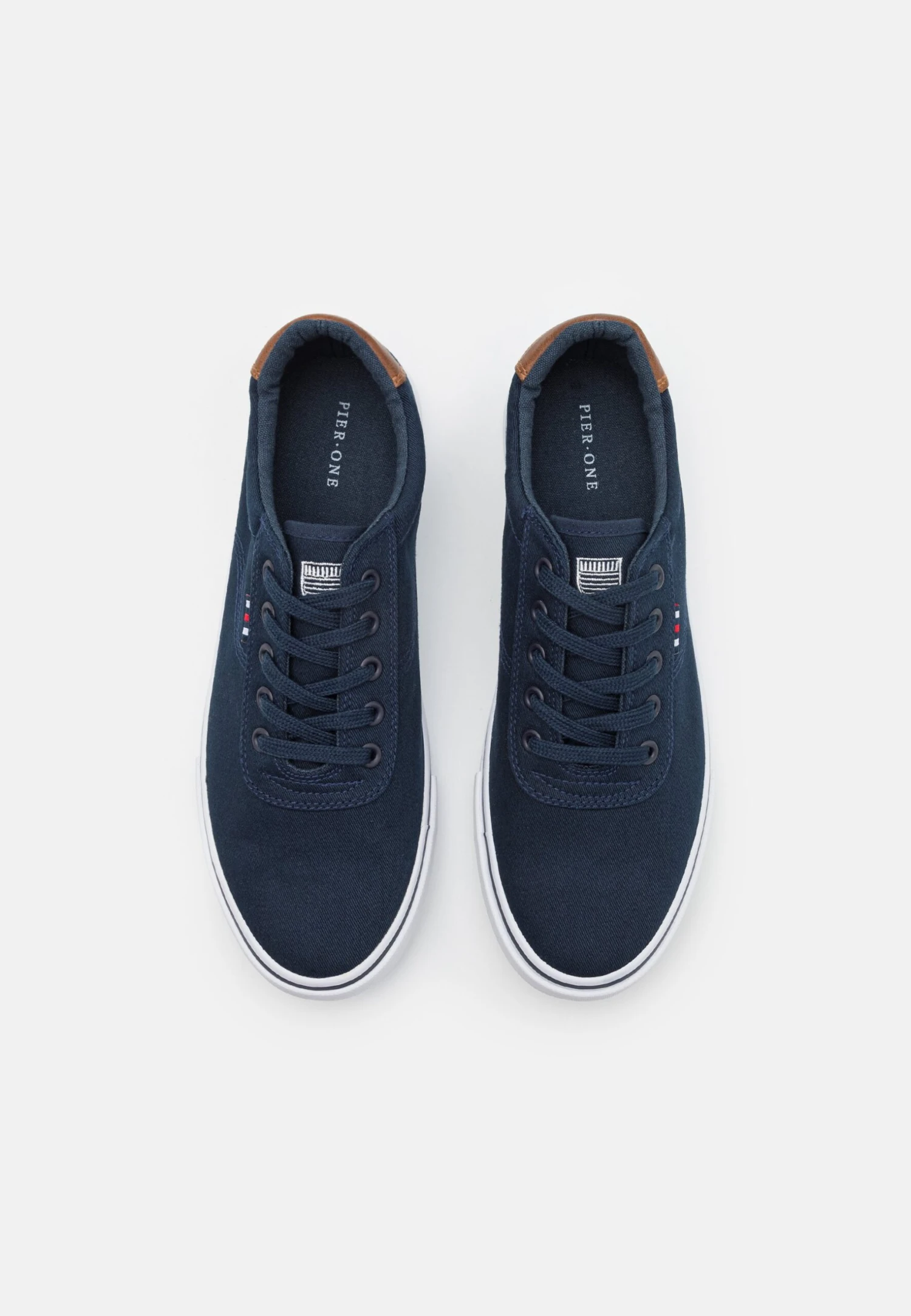 Pier One UNISEX - Sneakersy Niskie - Dark Blue 4 Pier One UNISEX - Sneakersy Niskie - Dark Blue - obrazek 4