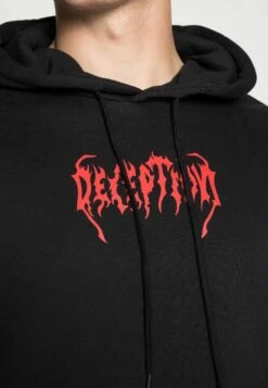 Pier One UNISEX - Bluza Z Kapturem - Black -Pier One 05ab391e31ef4669bd8637cc3665f54c