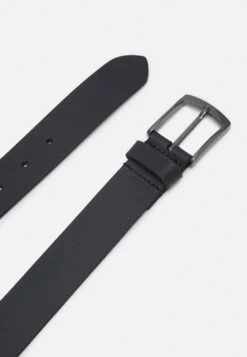 Pier One LEATHER - Pasek - Black