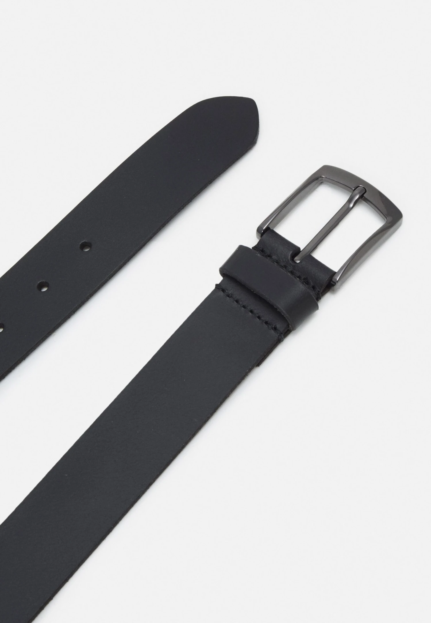 Pier One LEATHER - Pasek - Black 1 Pier One LEATHER - Pasek - Black