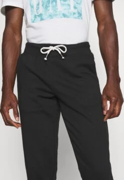 Pier One 3 PACK - Spodnie Treningowe - Mottled Light Grey/mottled Dark Blue/black 12 Pier One 3 PACK - Spodnie Treningowe - Mottled Light Grey/mottled Dark Blue/black -Pier One 0c1b615301bf4030a2841c02ed19e229