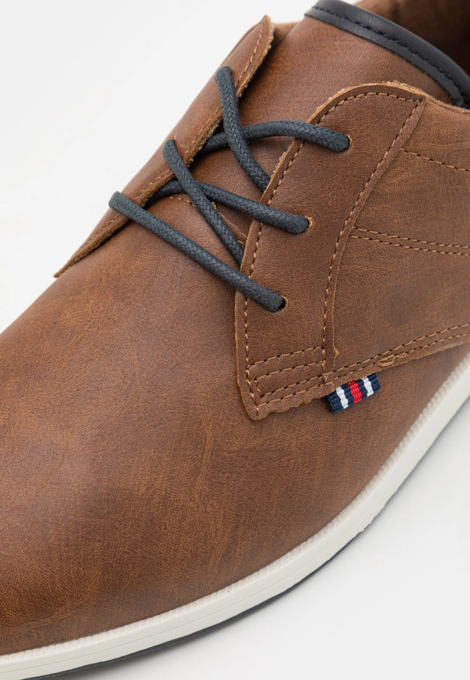 Pier One Sznurowane Obuwie Sportowe - Cognac/white 6 Pier One Sznurowane Obuwie Sportowe - Cognac/white - obrazek 6