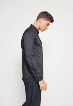 Pier One Koszula - Blue Grey -Pier One 0cd407578f95494186af124479c82f9b