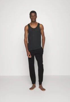 Pier One 2 PACK - Spodnie Od Piżamy - Dark Blue/black