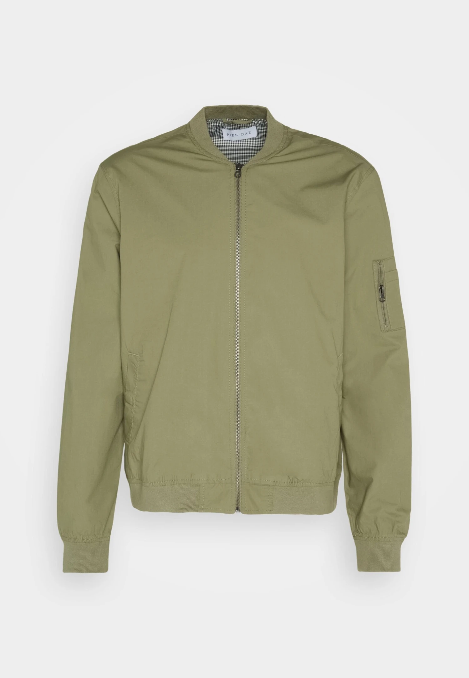 Pier One Kurtka Bomber - Olive 5 Pier One Kurtka Bomber - Olive - obrazek 5