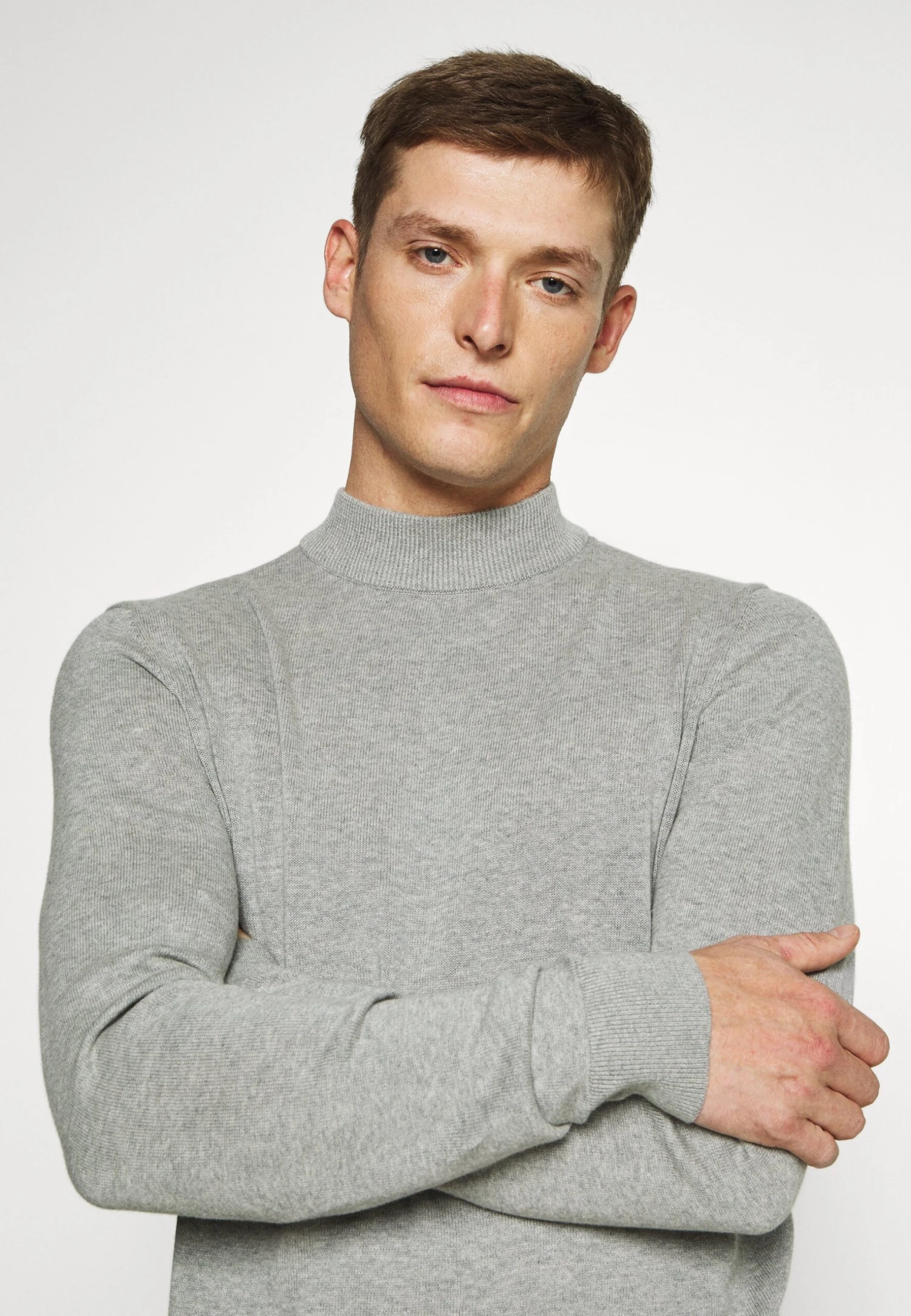 Pier One Sweter - Mottled Light Grey 4 Pier One Sweter - Mottled Light Grey - obrazek 4