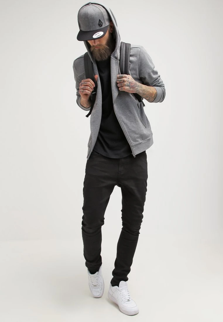 Pier One Jeansy Slim Fit - Black Denim 2 Pier One Jeansy Slim Fit - Black Denim - obrazek 2