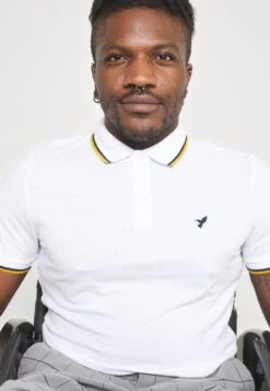 Pier One Koszulka Polo - White 16 Pier One Koszulka Polo - White -Pier One 11735cd6ed5d4940a1b876494f088915