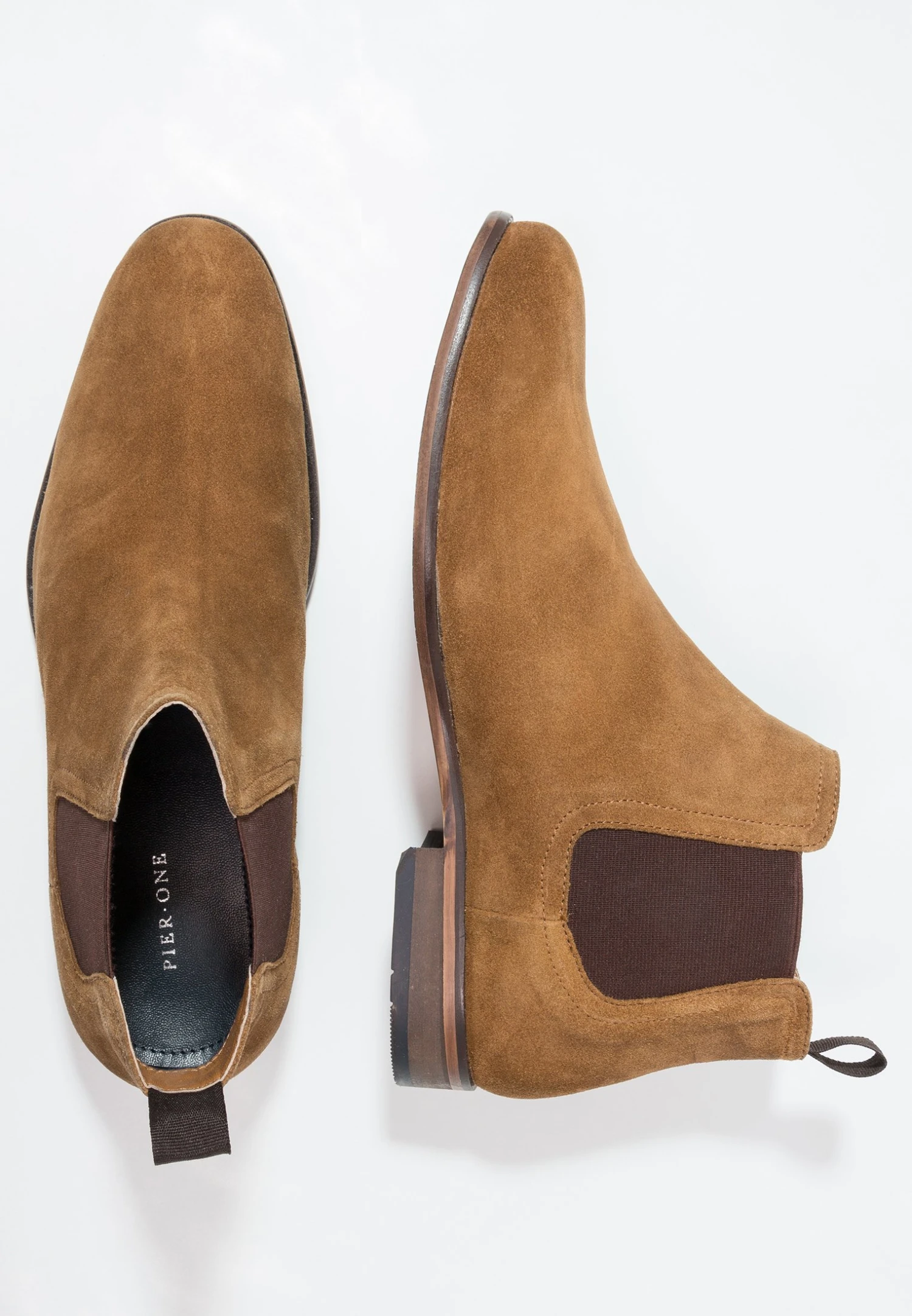 Pier One LEATHER - Botki - Cognac 2 Pier One LEATHER - Botki - Cognac - obrazek 2