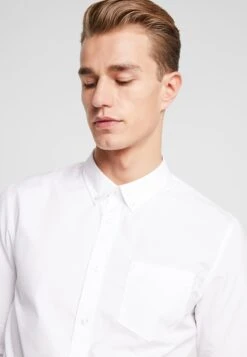 Pier One 2 PACK - Koszula Biznesowa - White/light Blue -Pier One 135b9e8907b64d9cb056bf3b8eb7a27d