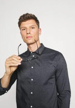 Pier One Koszula - Blue Grey