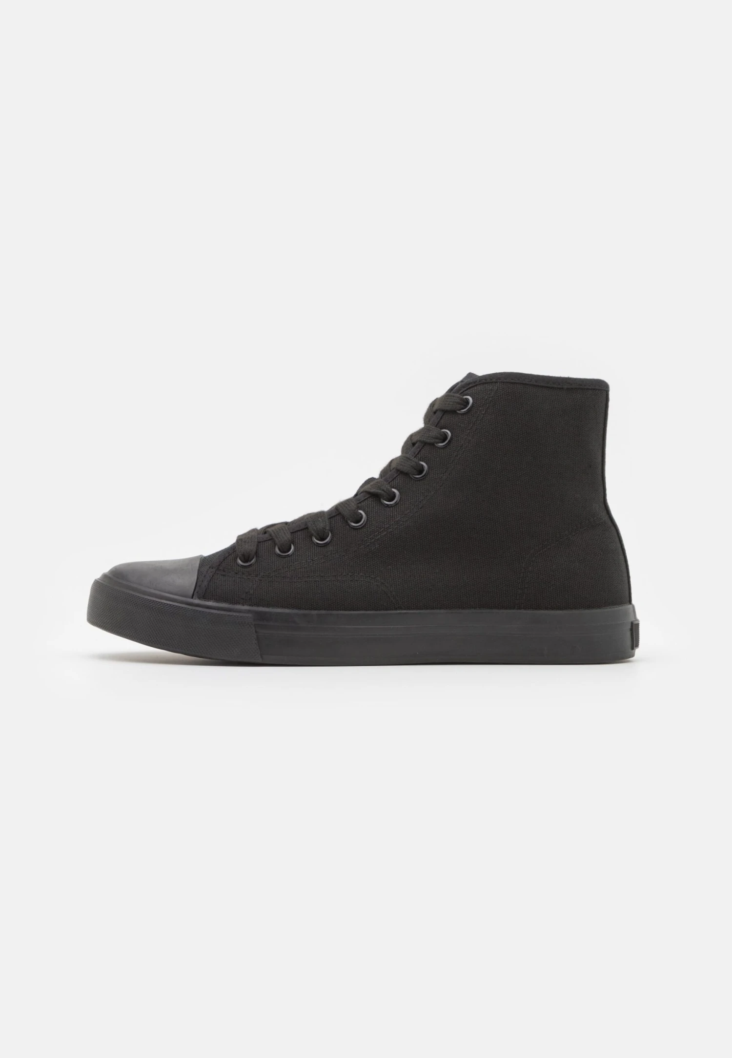 Pier One UNISEX - Sneakersy Wysokie - Black 1 Pier One UNISEX - Sneakersy Wysokie - Black