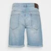 Pier One Szorty Jeansowe - Blue Denim