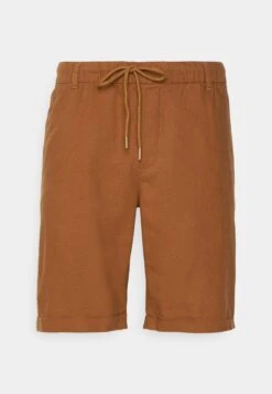 Pier One LINEN BLEND DRAWCORD SHORTS - Szorty - Brown 10 Pier One LINEN BLEND DRAWCORD SHORTS - Szorty - Brown -Pier One 1ea4e2e885224bdf9790c588673025ff