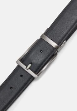 Pier One LEATHER - Pasek - Black/brown 6 Pier One LEATHER - Pasek - Black/brown -Pier One 1ecd5bb13a594316843ed92c891d7473