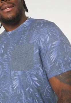 Pier One T-shirt Z Nadrukiem - Dark Blue -Pier One 21679c59257f4255bc689540bfba5ecc