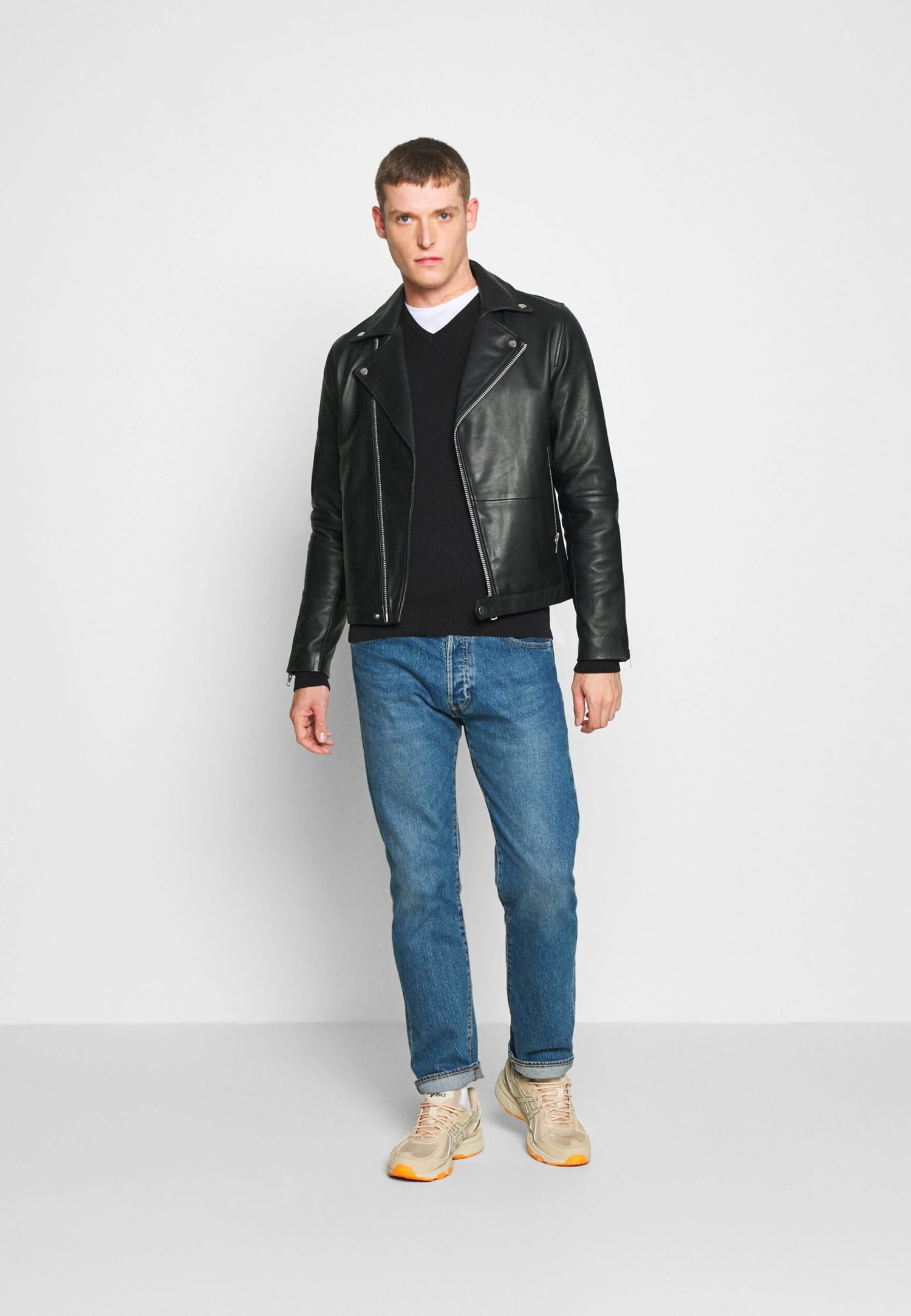 Pier One 2PACK - Sweter - Black/bordeaux 1 Pier One 2PACK - Sweter - Black/bordeaux