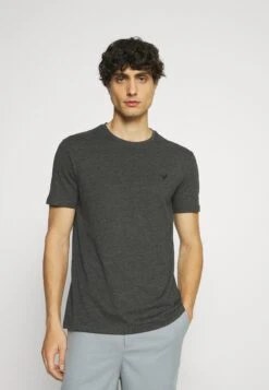 Pier One 5 PACK - T-shirt Basic - Dark Grey/dark Blue/olive 12 Pier One 5 PACK - T-shirt Basic - Dark Grey/dark Blue/olive -Pier One 24cceb91aeb34dcaa9e13165a32869ce