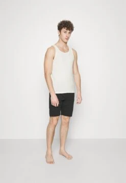 Pier One 5 PACK - Podkoszulki - White