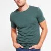 Pier One T-shirt Basic - Green Melange
