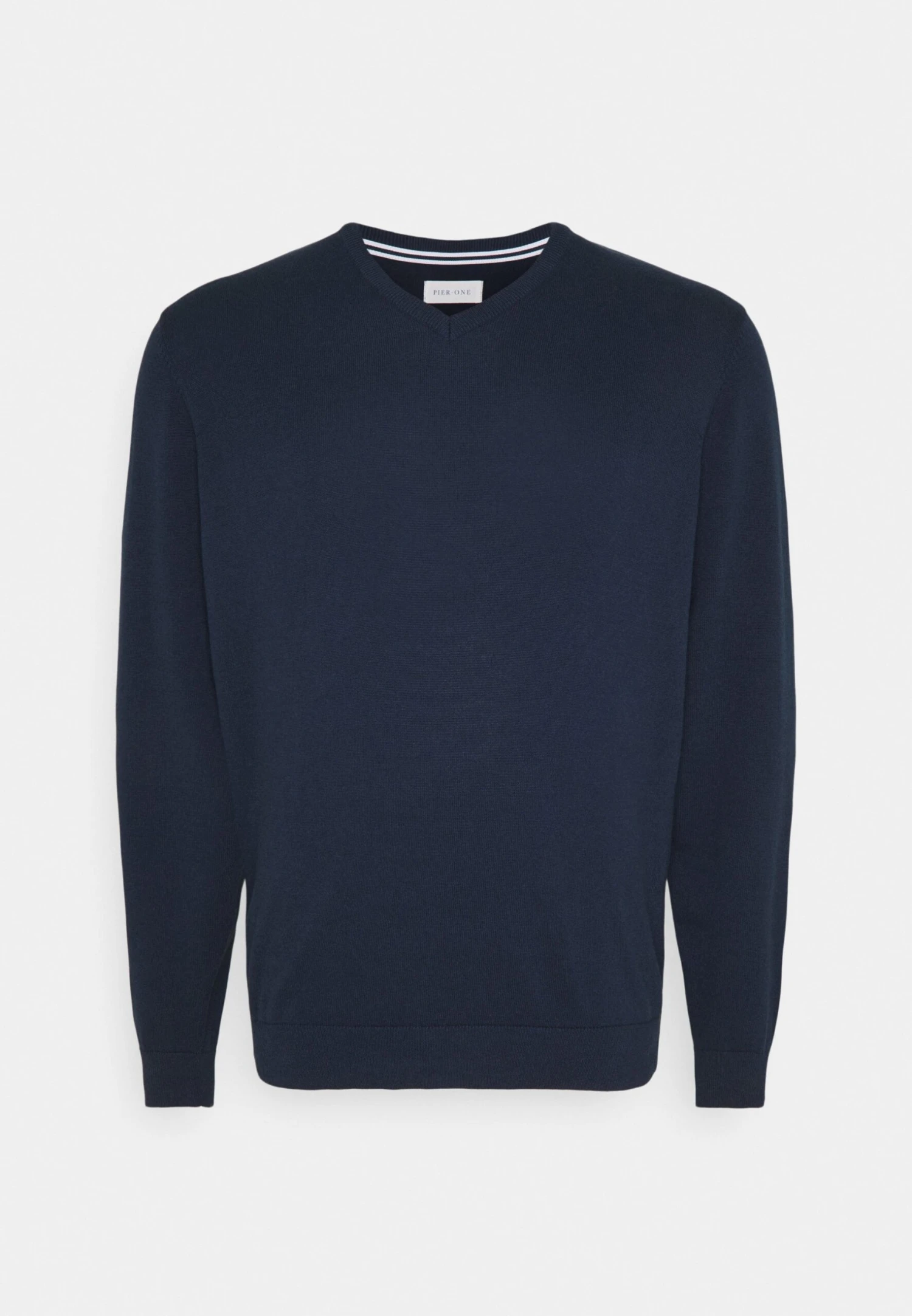 Pier One 2 PACK - Sweter - Dark Blue/mottled Dark Grey 4 Pier One 2 PACK - Sweter - Dark Blue/mottled Dark Grey - obrazek 4