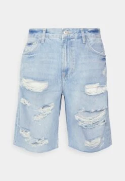 Pier One Szorty Jeansowe - Blue Denim 12 Pier One Szorty Jeansowe - Blue Denim -Pier One 2d86cf36a76e472da0ff1a300cb69e70