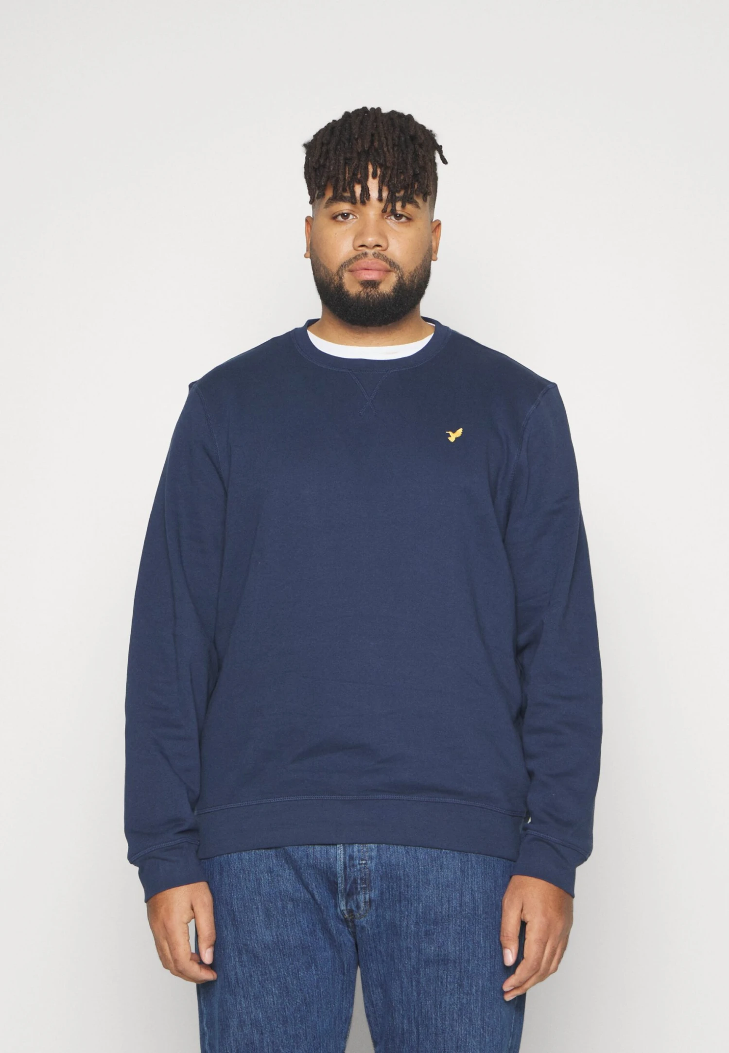 Pier One PLUS SIZE 2 PACK - Bluza - Dark Blue/bordeaux 2 Pier One PLUS SIZE 2 PACK - Bluza - Dark Blue/bordeaux - obrazek 2