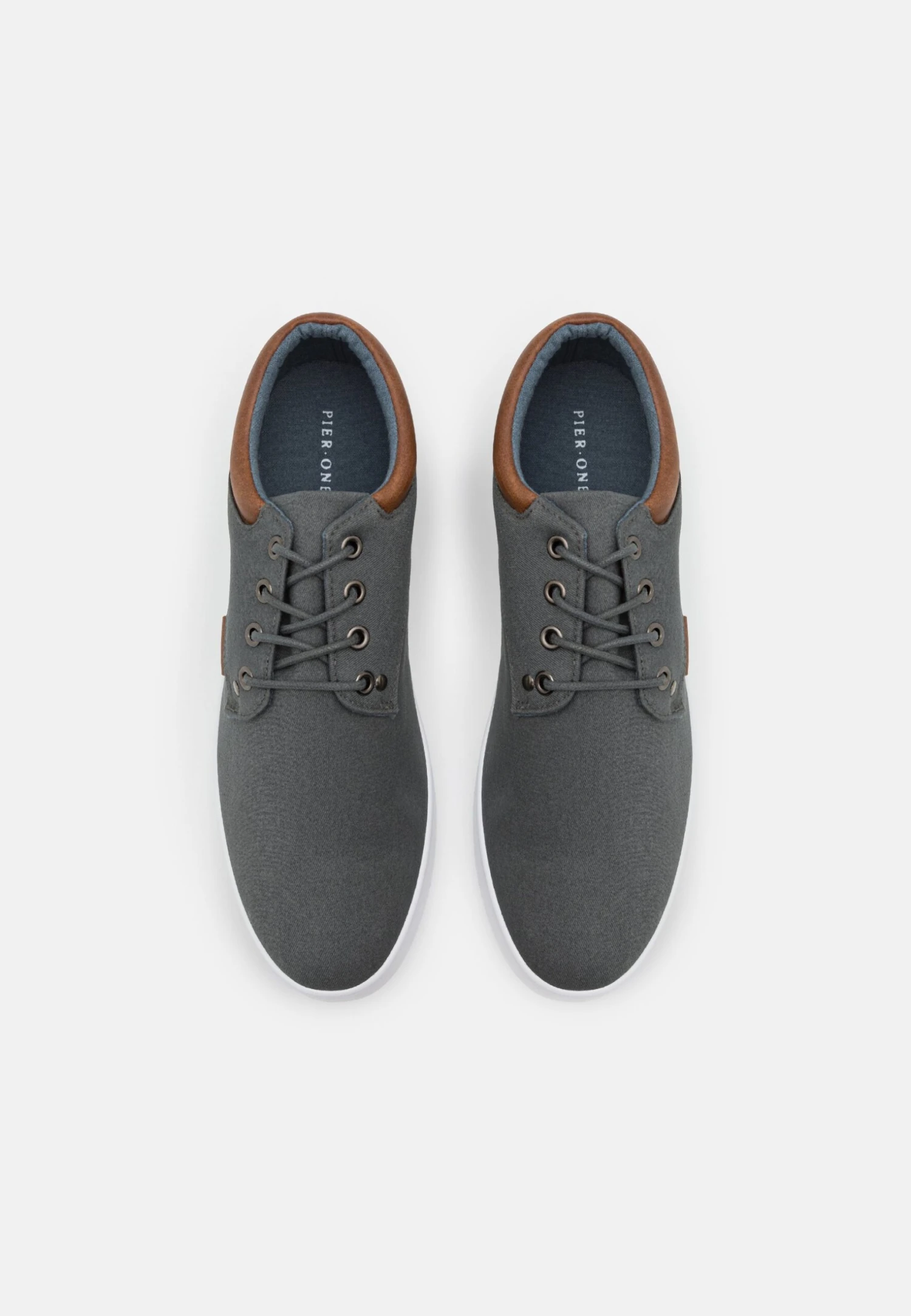 Pier One UNISEX - Sneakersy Niskie - Grey 4 Pier One UNISEX - Sneakersy Niskie - Grey - obrazek 4