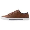 Pier One Sneakersy Niskie - Cognac