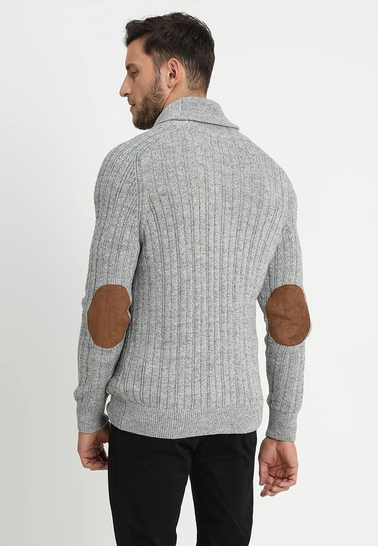 Pier One Kardigan - Mottled Dark Grey 3 Pier One Kardigan - Mottled Dark Grey - obrazek 3