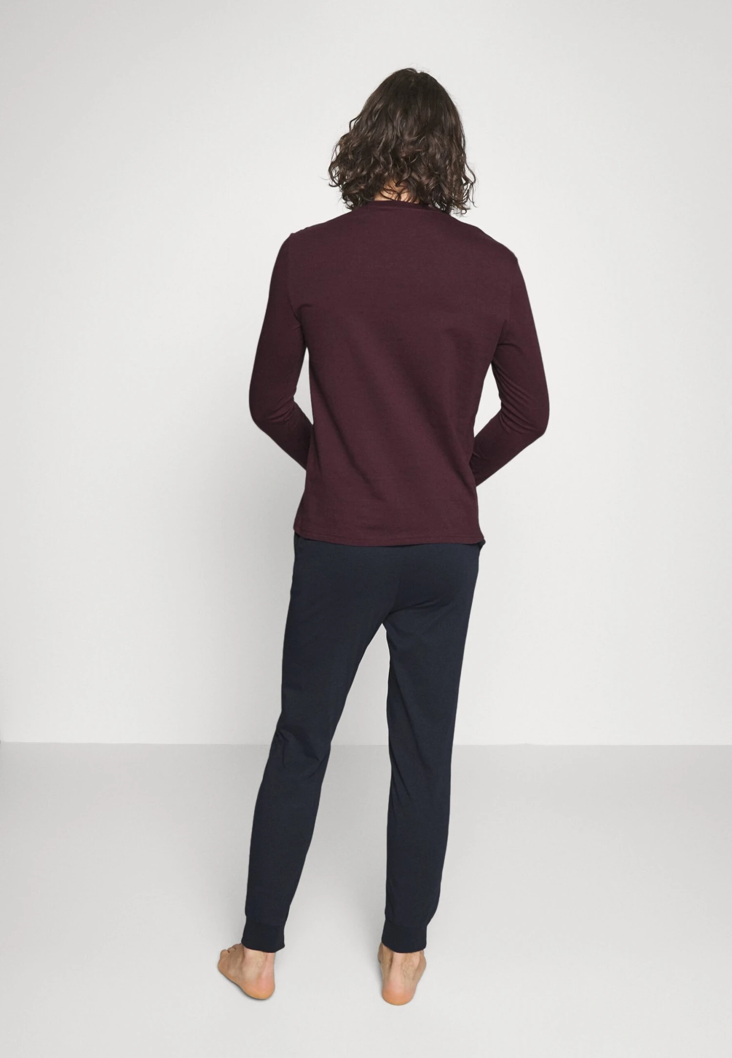 Pier One Piżama - Dark Blue/bordeaux 3 Pier One Piżama - Dark Blue/bordeaux - obrazek 3