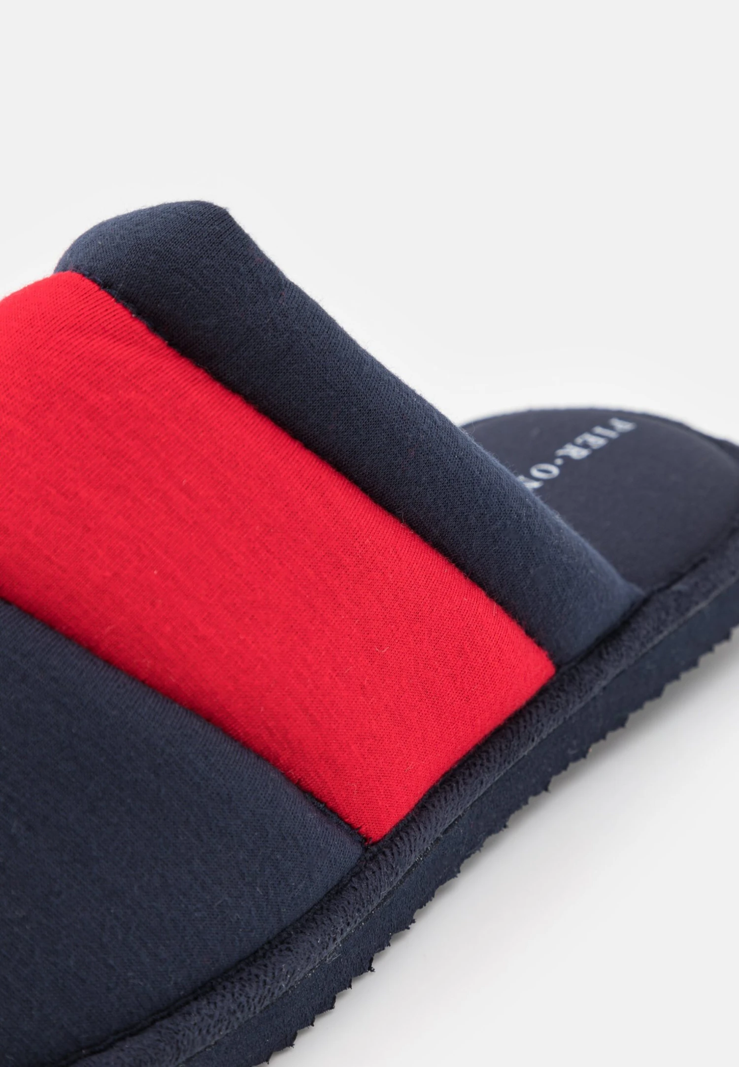 Pier One UNISEX - Kapcie - Dark Blue/red 6 Pier One UNISEX - Kapcie - Dark Blue/red - obrazek 6