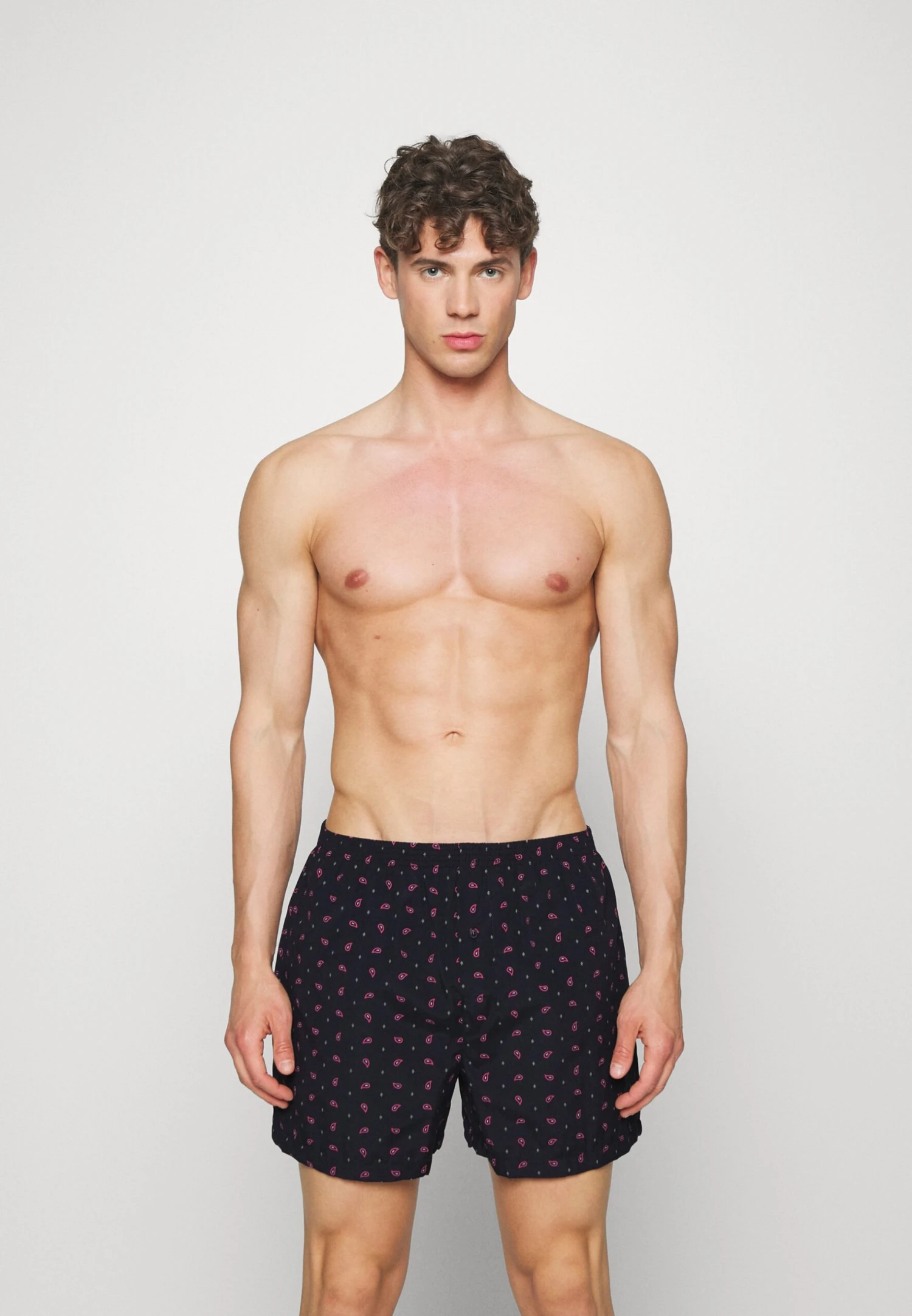 Pier One 5 PACK - Bokserki - Dark Blue/bordeaux/ Blue 3 Pier One 5 PACK - Bokserki - Dark Blue/bordeaux/ Blue - obrazek 3