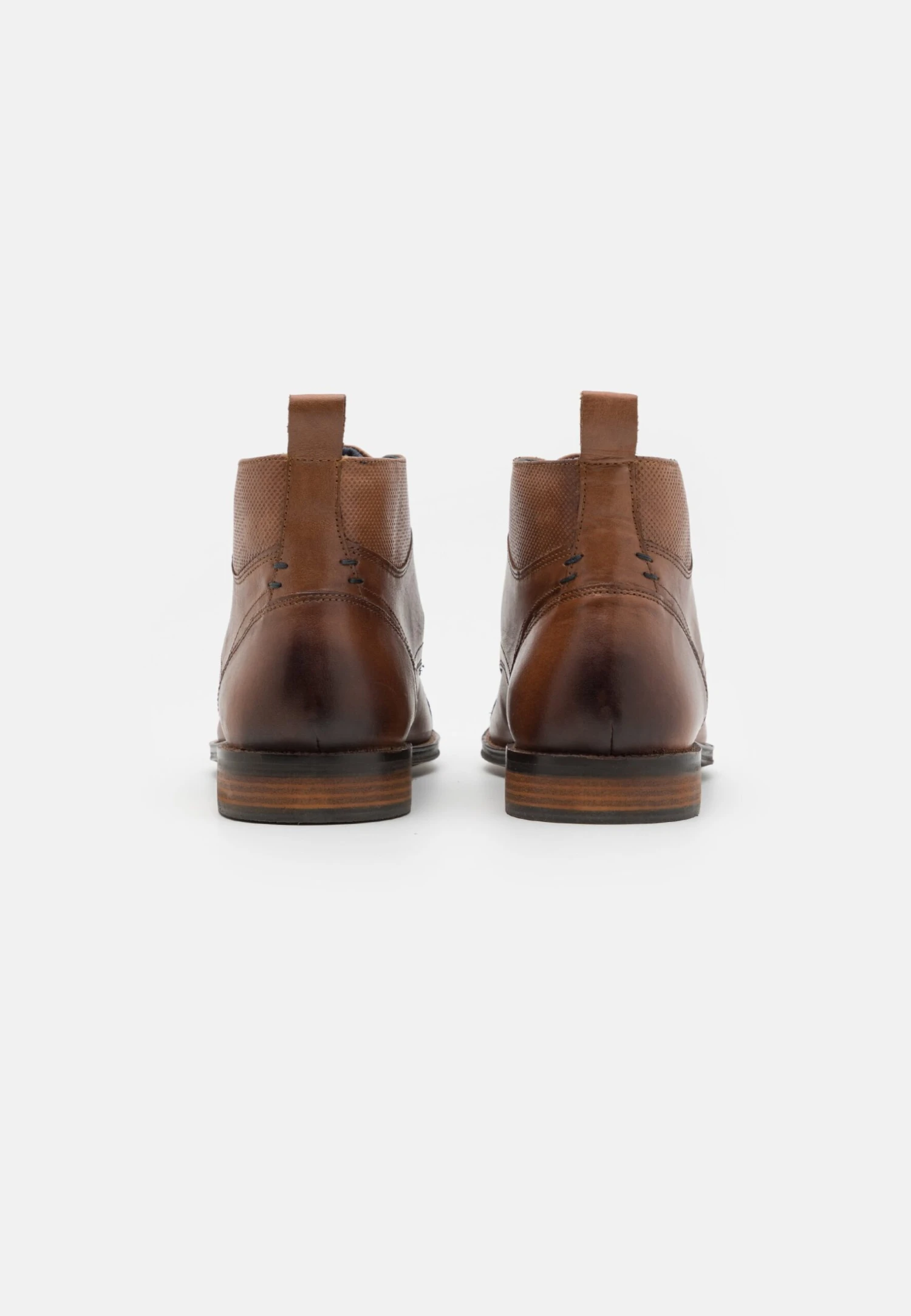 Pier One LEATHER - Botki Sznurowane - Cognac 2 Pier One LEATHER - Botki Sznurowane - Cognac - obrazek 2