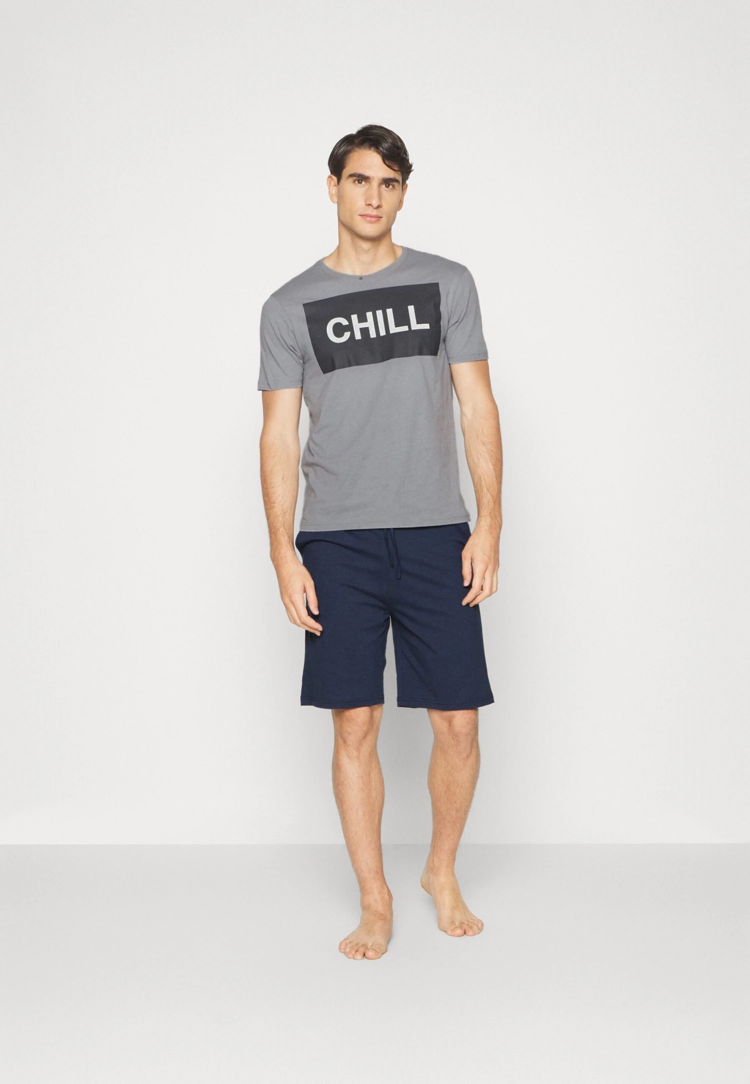 Pier One Piżama - Dark Blue/grey 2 Pier One Piżama - Dark Blue/grey - obrazek 2