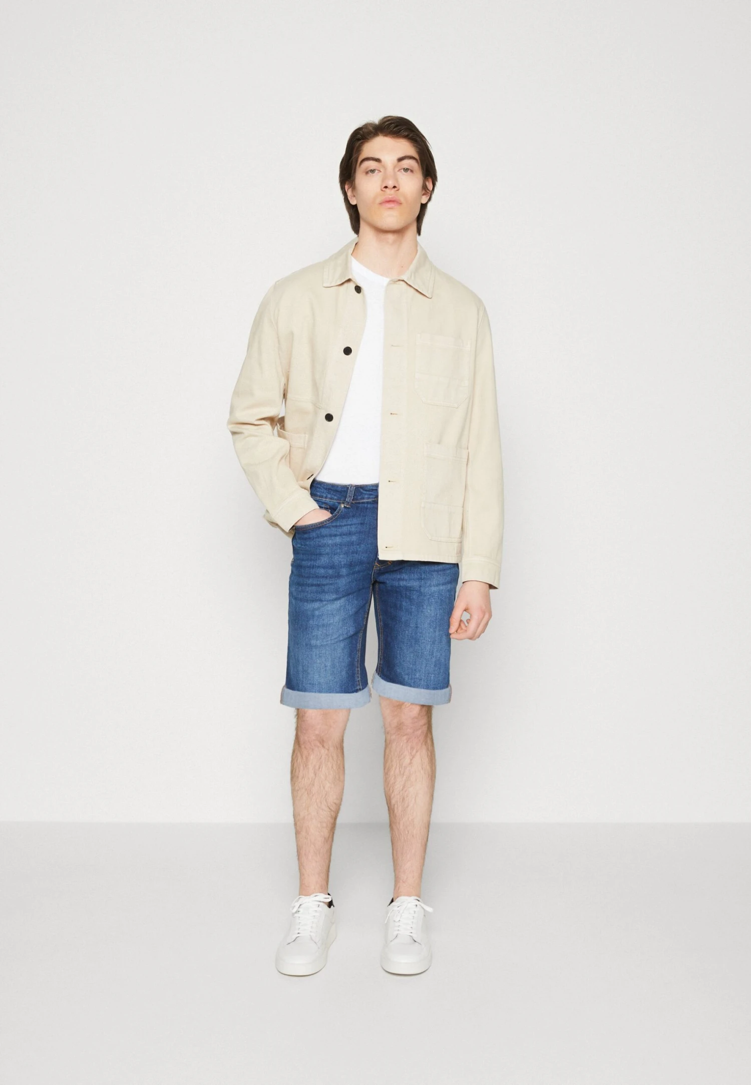 Pier One Szorty Jeansowe - Blue 2 Pier One Szorty Jeansowe - Blue - obrazek 2