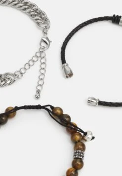 Pier One 4 PACK - Bransoletka - Silver-coloured