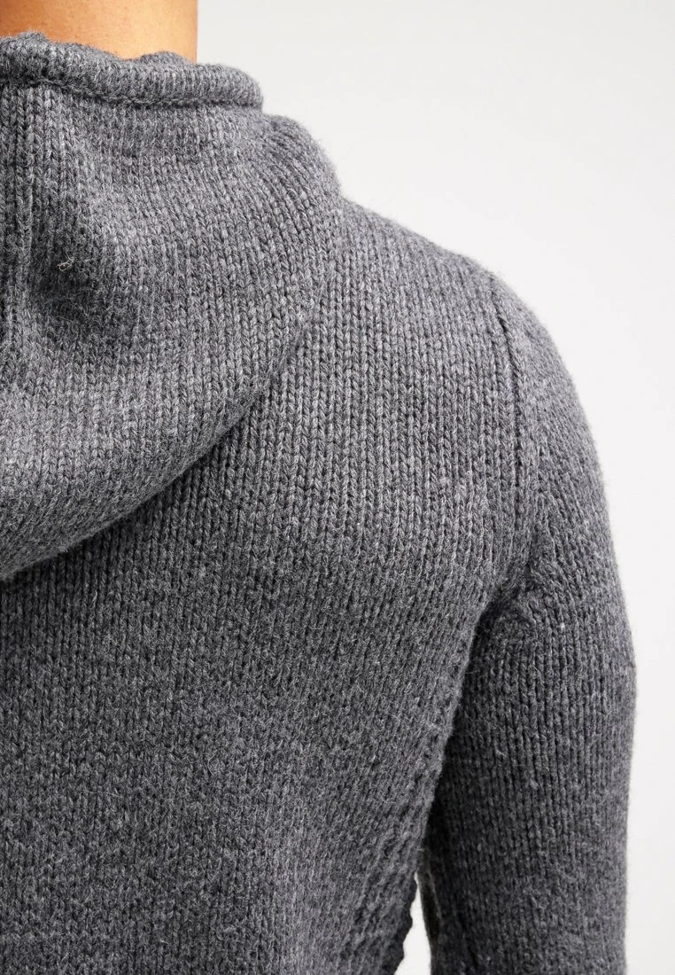 Pier One Bluza Z Kapturem - Dark Grey Melange 6 Pier One Bluza Z Kapturem - Dark Grey Melange - obrazek 6