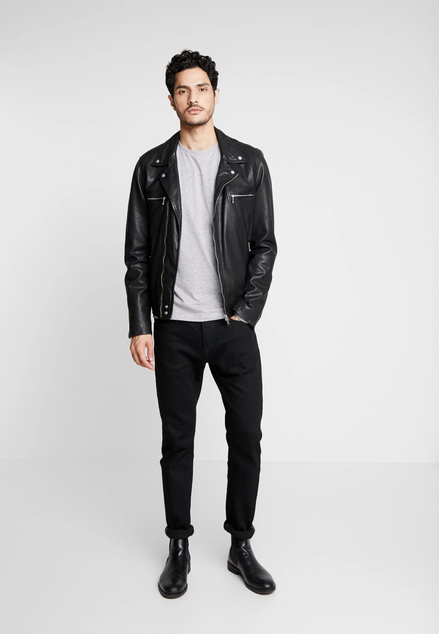 Pier One Bluzka Z Długim Rękawem - Mottled Grey 2 Pier One Bluzka Z Długim Rękawem - Mottled Grey - obrazek 2