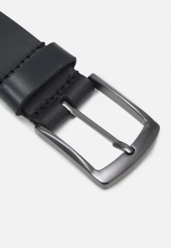 Pier One LEATHER - Pasek - Black 5 Pier One LEATHER - Pasek - Black -Pier One 4ba28bead196462390c660387d1b159d