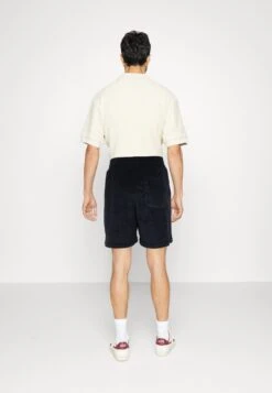 Pier One TOWELING - Szorty - Dark Blue -Pier One 4be457e9b485439b8950f5df0d644d2c