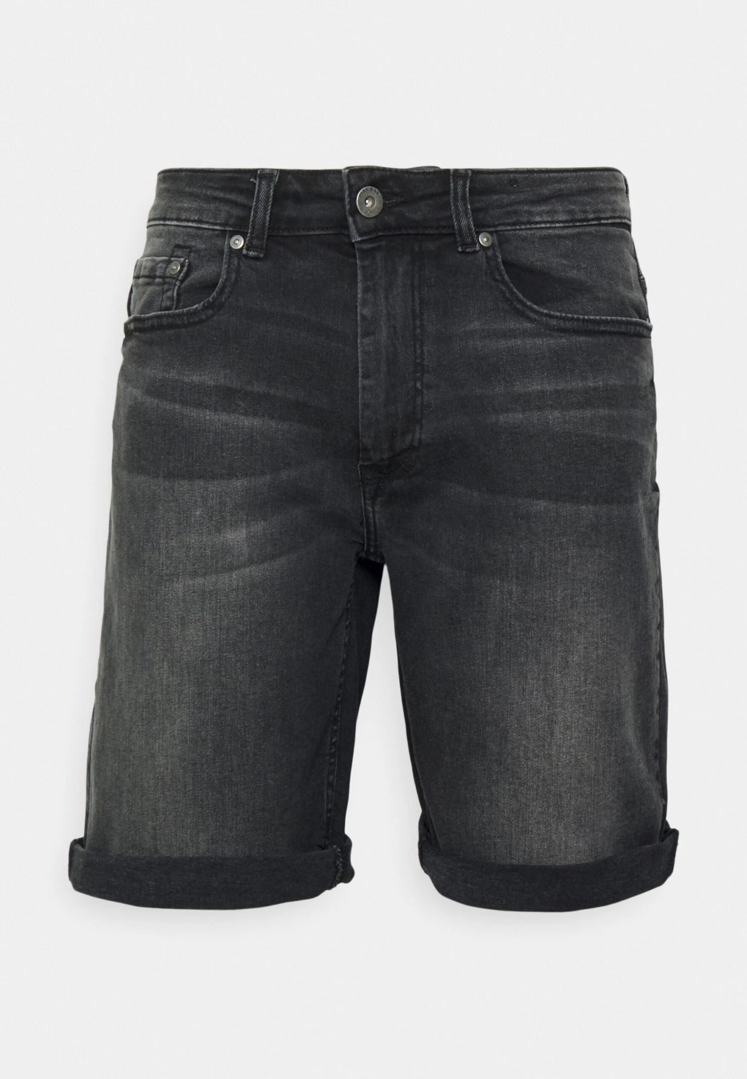 Pier One Szorty Jeansowe - Grey Denim 1 Pier One Szorty Jeansowe - Grey Denim