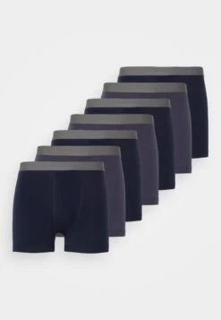 Pier One 7 PACK - Panty - Grey/dark Blue -Pier One 4d632077b1e94ed0ad7e22df393151d7
