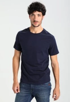 Pier One T-shirt Basic - Dark Blue