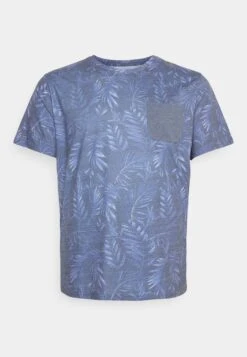 Pier One T-shirt Z Nadrukiem - Dark Blue -Pier One 5401811ec8c74e8393cc04598b9fc411