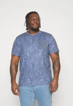 Pier One T-shirt Z Nadrukiem - Dark Blue