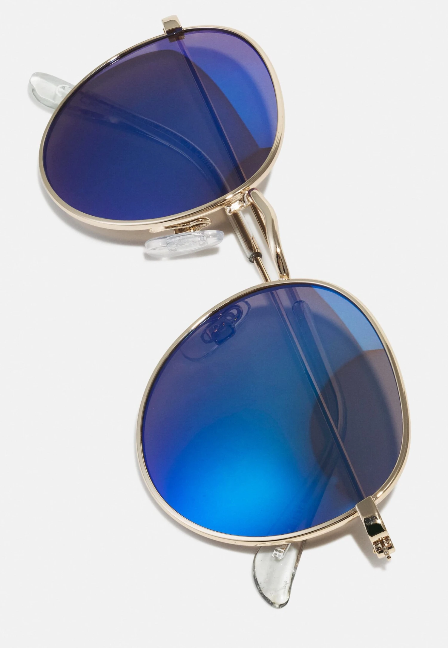 Pier One UNISEX - Okulary Przeciwsłoneczne - Gold-coloured/blue 3 Pier One UNISEX - Okulary Przeciwsłoneczne - Gold-coloured/blue - obrazek 3