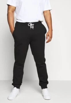 Pier One 2 PACK - Spodnie Treningowe - Black/mottled Light Grey 9 Pier One 2 PACK - Spodnie Treningowe - Black/mottled Light Grey -Pier One 5c2dbd20824c4b5f9120c22614cee097