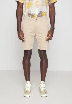 Pier One 2 PACK - Szorty - Dark Blue/tan -Pier One 5ebb09e352a149cc92ee221719790c56